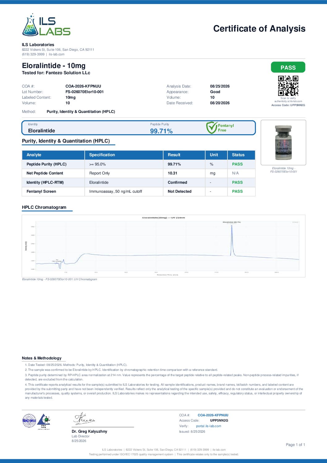 Eloralintide - 10mg